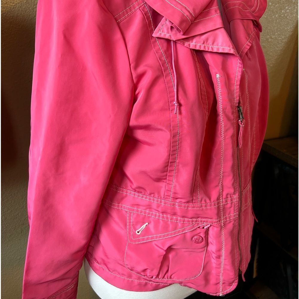 Tribal‎ pink jacket zip up pockets size 10 and lightweight